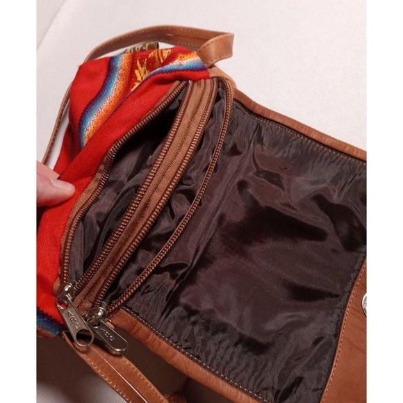 Fair & Square Brand 70% Leather Carpet Bag NEW, NEVER USED‎ (3e2) - Picture 7 of 8